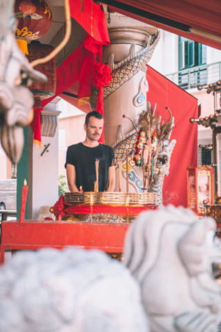 Chinesischer Tempel in Singapur