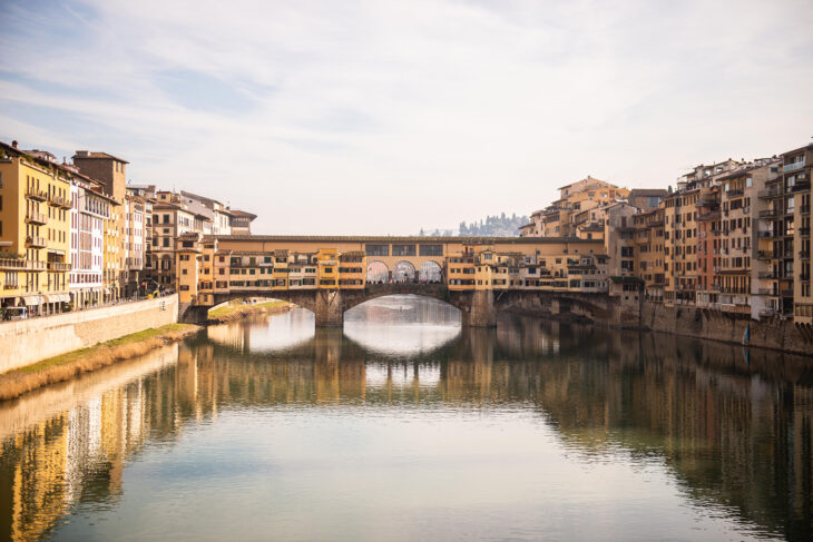 Brücke Ponte Vecchio, Florenz